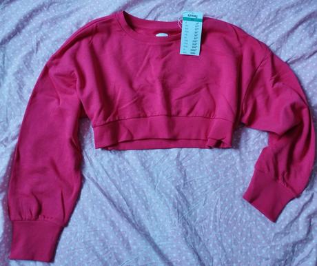 Dámska, dievčenská cropp mikina, sinsay,xl