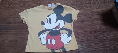 Mickey mouse tricko v.74, h&m,74
