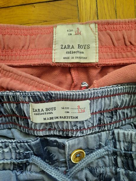 Chlapčenské 3/4 nohavice, zara,134