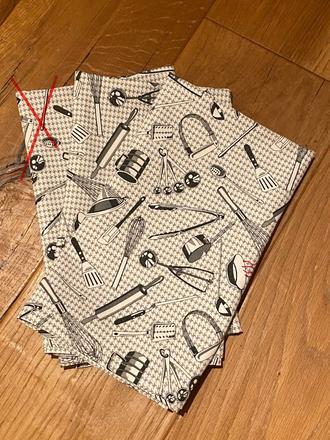 Handmade kuchynské utierky, 