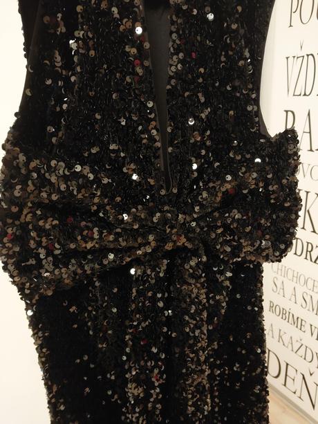 Flitrové šaty, h&m,s