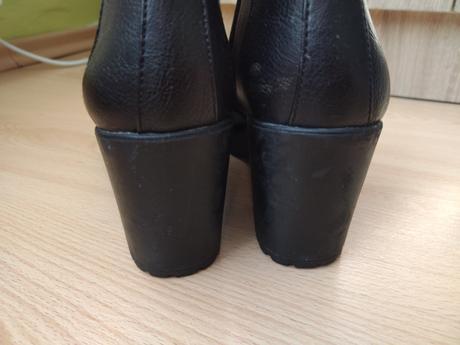 Čierne kotníkové topánky, graceland,40