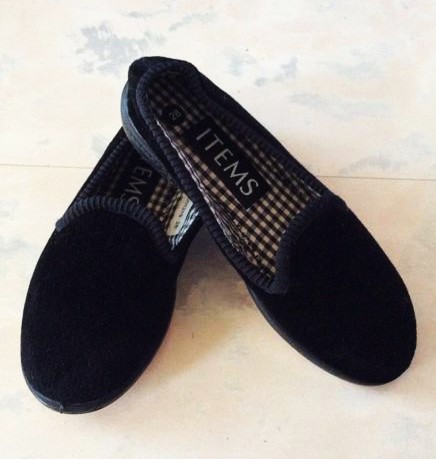 Zamatové papučky, items,28