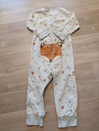 Lindex pyžamko líška, lindex,92