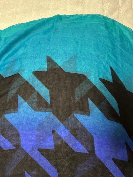 Tunelová trojfarebná šatka zn. fraas originál, 