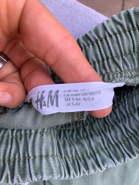 H&m kratasy kapsace, h&m,116