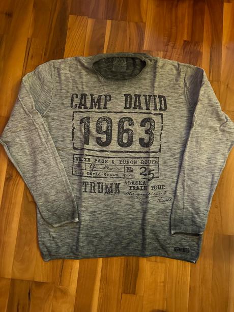 Tričko s dlhým rukávom camp david, l