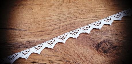 Krajky bavlnené biele - rôzne šírky, 