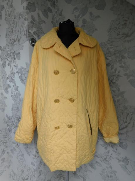 Damska luxusna vintage prechodna bunda, 44