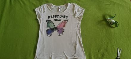 Letné tričko s motýľom, m