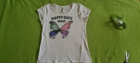 Letné tričko s motýľom, m