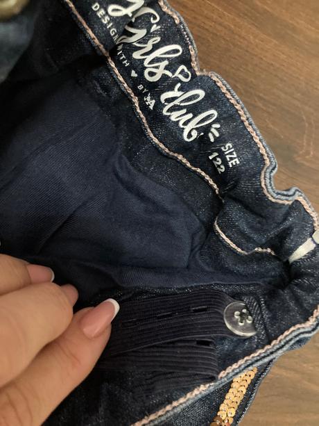 Zateplené rifle, c&a,122