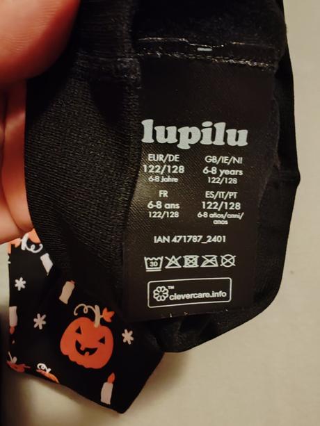 Pančušky halloween, lupilu,122