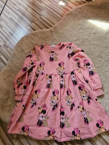 Zateplené šaty 2 ks, f&f,122