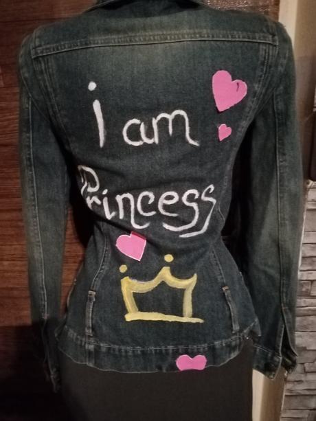 Dámsky riflovy kabátik, s