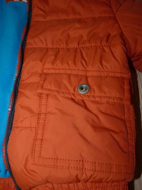 Krasna zimna bundicka,86,caa, c&a,86