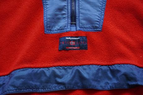 Vintage 90's flísový anorak helly hansen twin sail, helly hansen,m