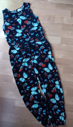 Nohavicový overal 146, bonprix,146