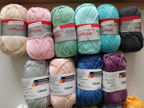 Bavlnená priadza na háčkovanie/pletenie,