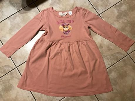 Paw patrol šaty pre princeznú, h&m,110