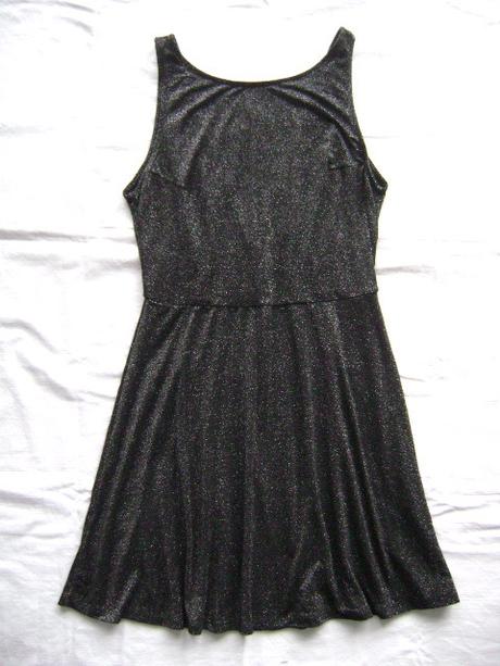 H&m divided čierno-strieborné šaty vel.40/m, h&m,m