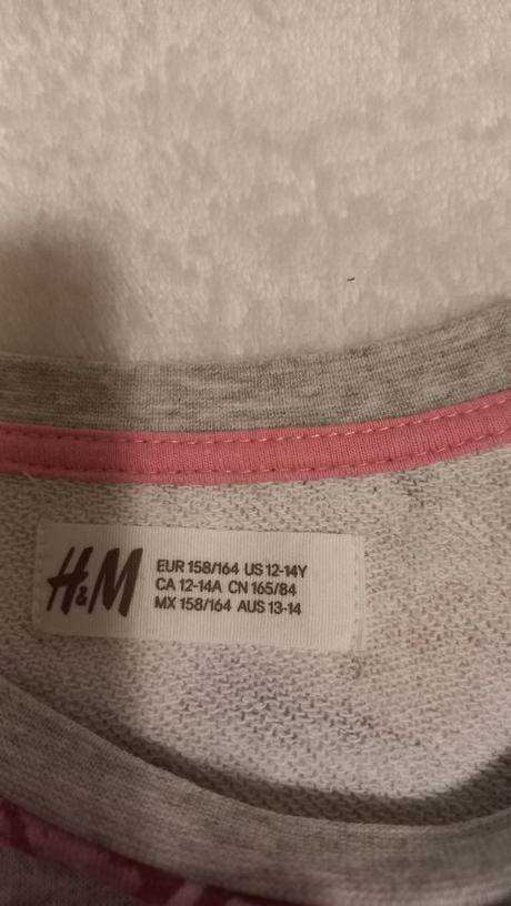 Dievčenské šaty h&m veľ. 158-164, h&m,158
