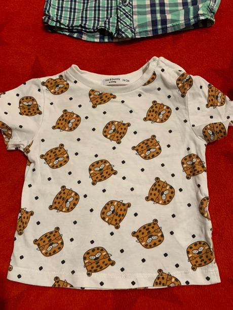 Tričká a košeľa v. 74, 68–80