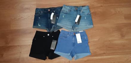 Riflové šortky xs, new yorker,xs