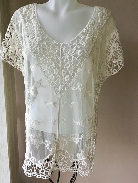 Krajkovy top/3c, george,40