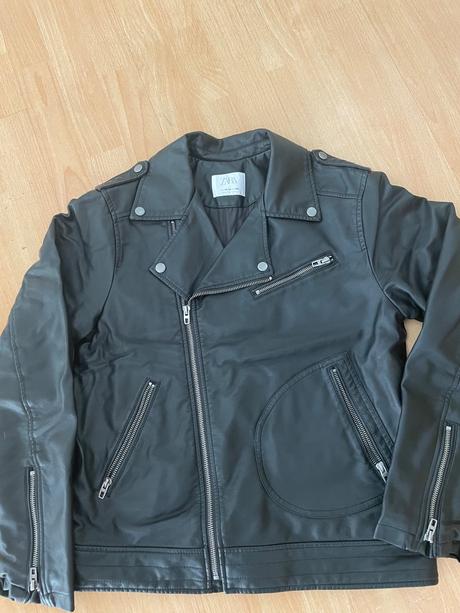 Kožemná bunda zara, zara,164