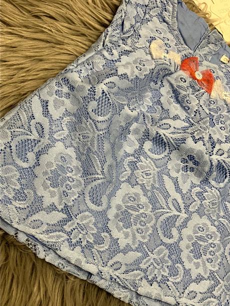 Dievčenské čipkované šaty overkids(6-9 mes.), 68