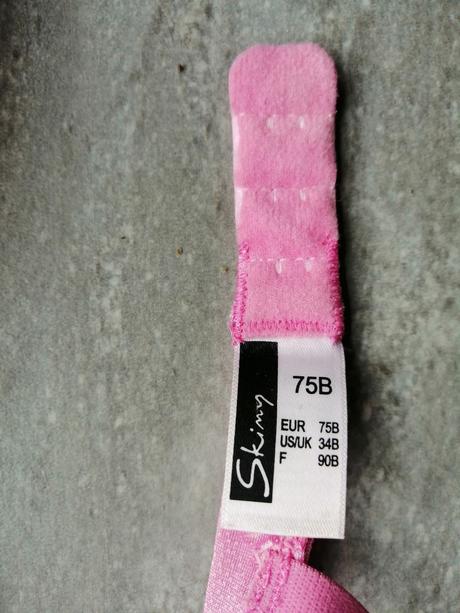 Ružová podprsenka skiny, v75b, skiny,75b