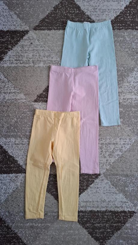Legíny 3ks, h&m,98