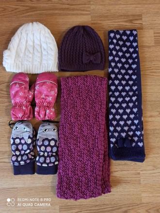 Čiapky+rukavice - cena spolu, 116