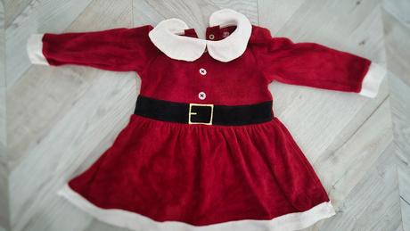 Vianočné šaty vel.80, 80