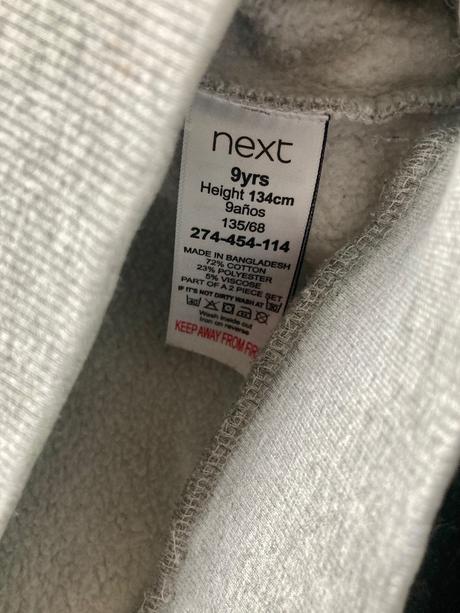 Teplaková súprava zn.next vel.134 top stav, next,134