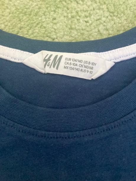 Tricko s dinosaurom, h&m,140
