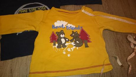 Tričká dlhý rukáv, f&f,80