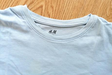 Svetlomodré tričko od h&m, veľ. 134 /140, h&m,140
