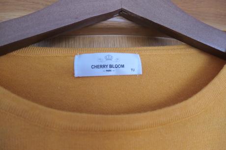 Cherry bloom&tu, krasny, trendy dlhsi sveter m/l, tu,m