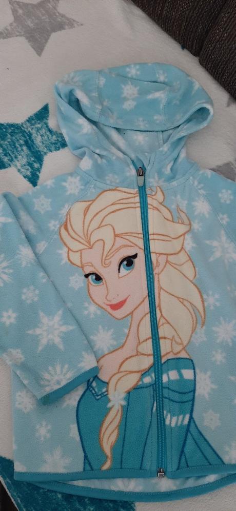 Flisova mikina elza, h&m,92