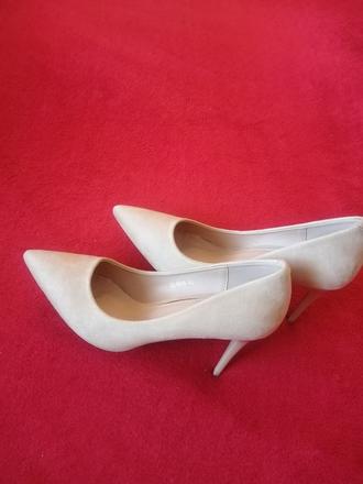 Dámské semišové lodičky comer, 40