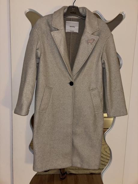 Kabát bershka xs/s/m, bershka,m / s / xs