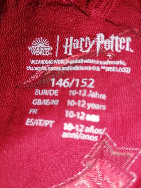 Pyžamo harry potter 146/152, 152