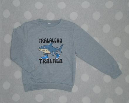 Mikina tralalero tralala na 7 až 8 rokov, 128