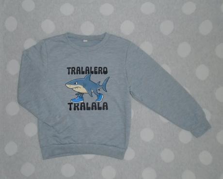 Mikina tralalero tralala na 7 až 8 rokov, 128