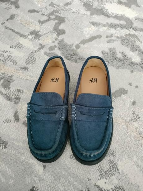 Modré mokasíny h&m, h&m,25