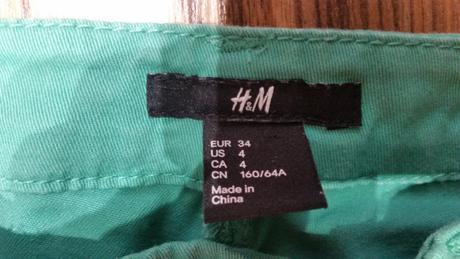 Damske nohavice, h&m,34