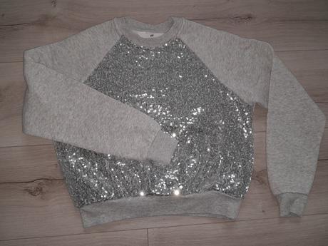Trblietavý svetrík, h&m,140