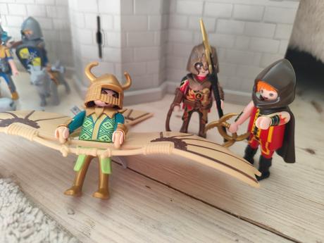 Playmobil rytierska pevnosť a rytieri,